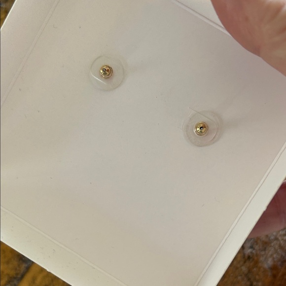 New BaubleBar Martini Earrings - Gold and Red - Picture 3 of 4